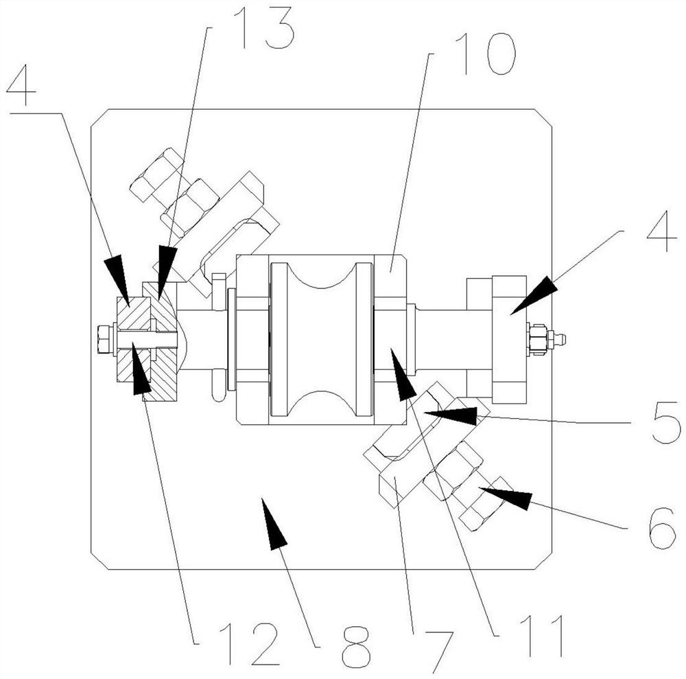 A vibration buffer limit device