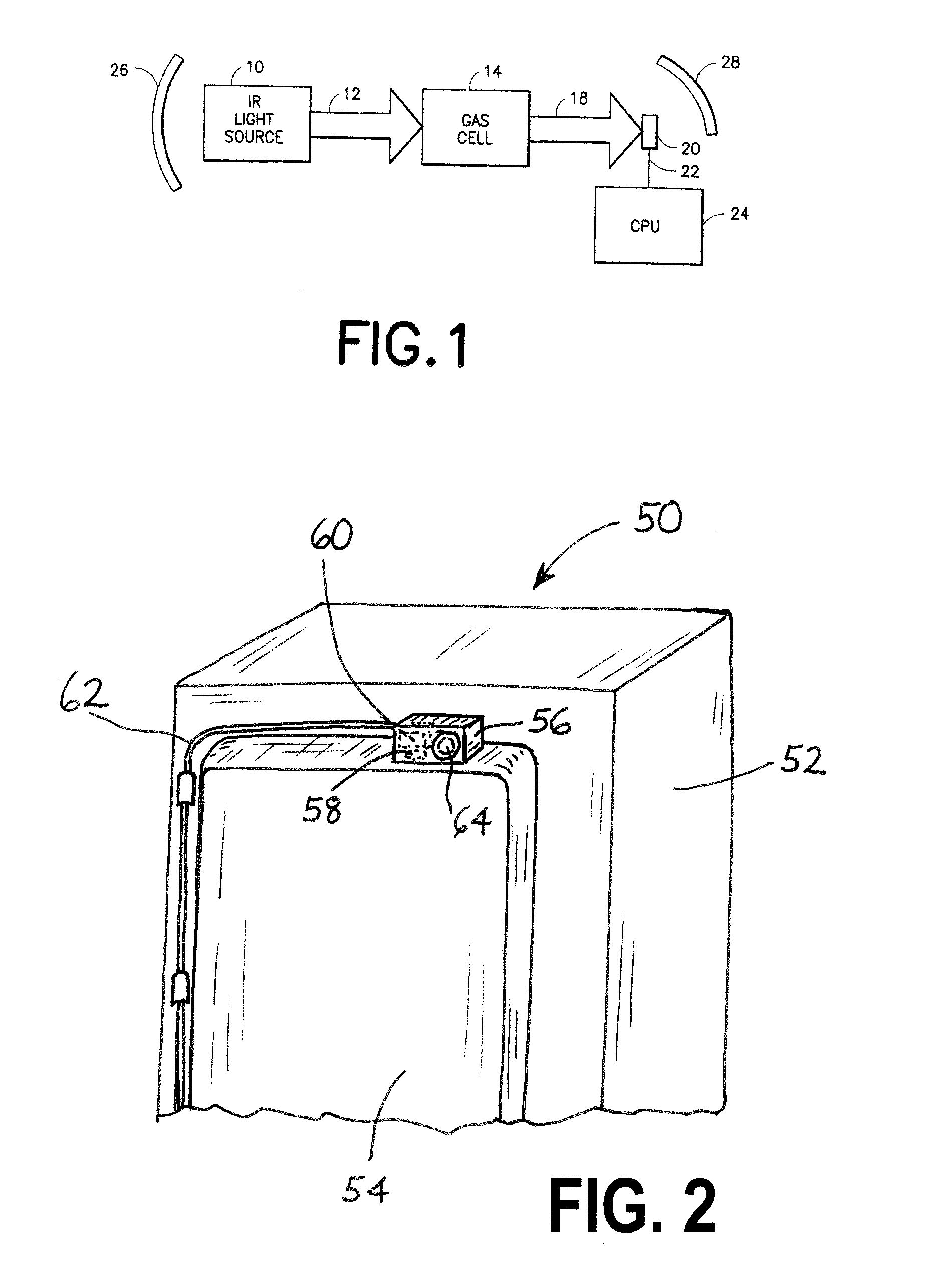 Infrared gas detection systems and methods