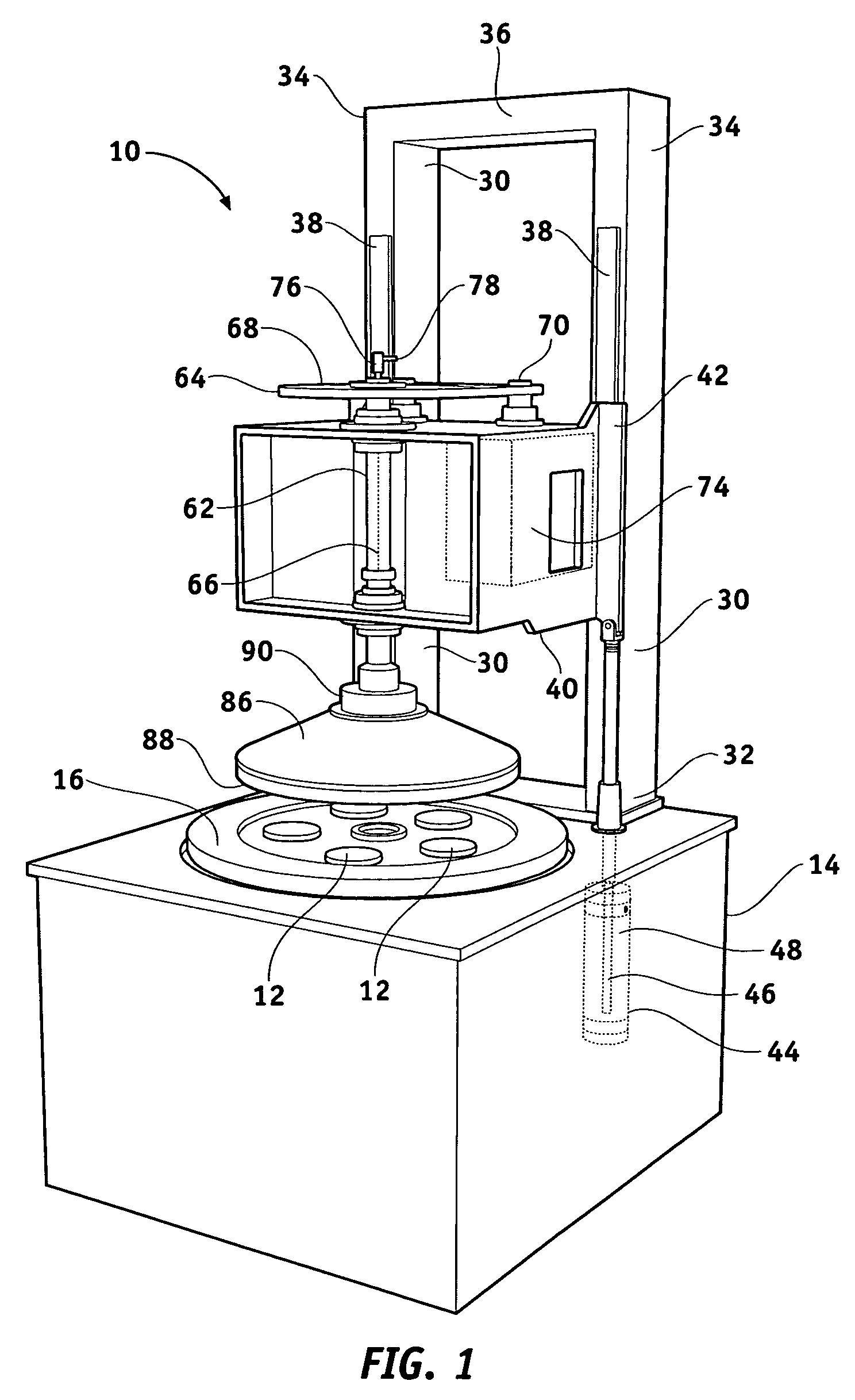 Apparatus and method for abrading a workpiece