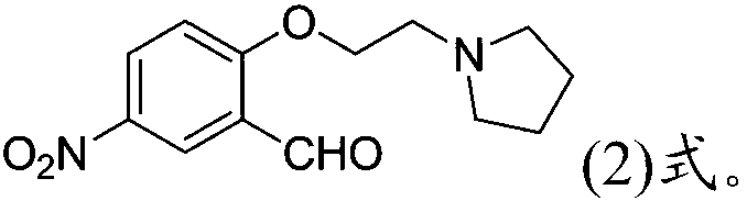 Method for preparing drug intermediate by catalyzing organic silicon supported ion liquid