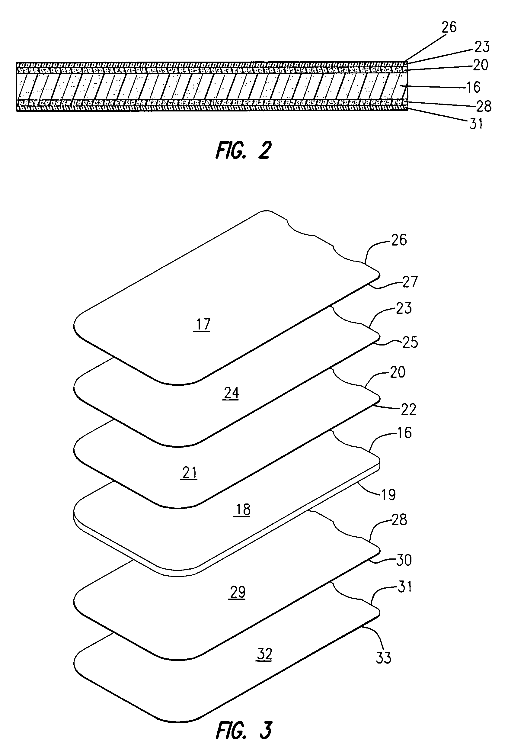 Multi-layered sports board