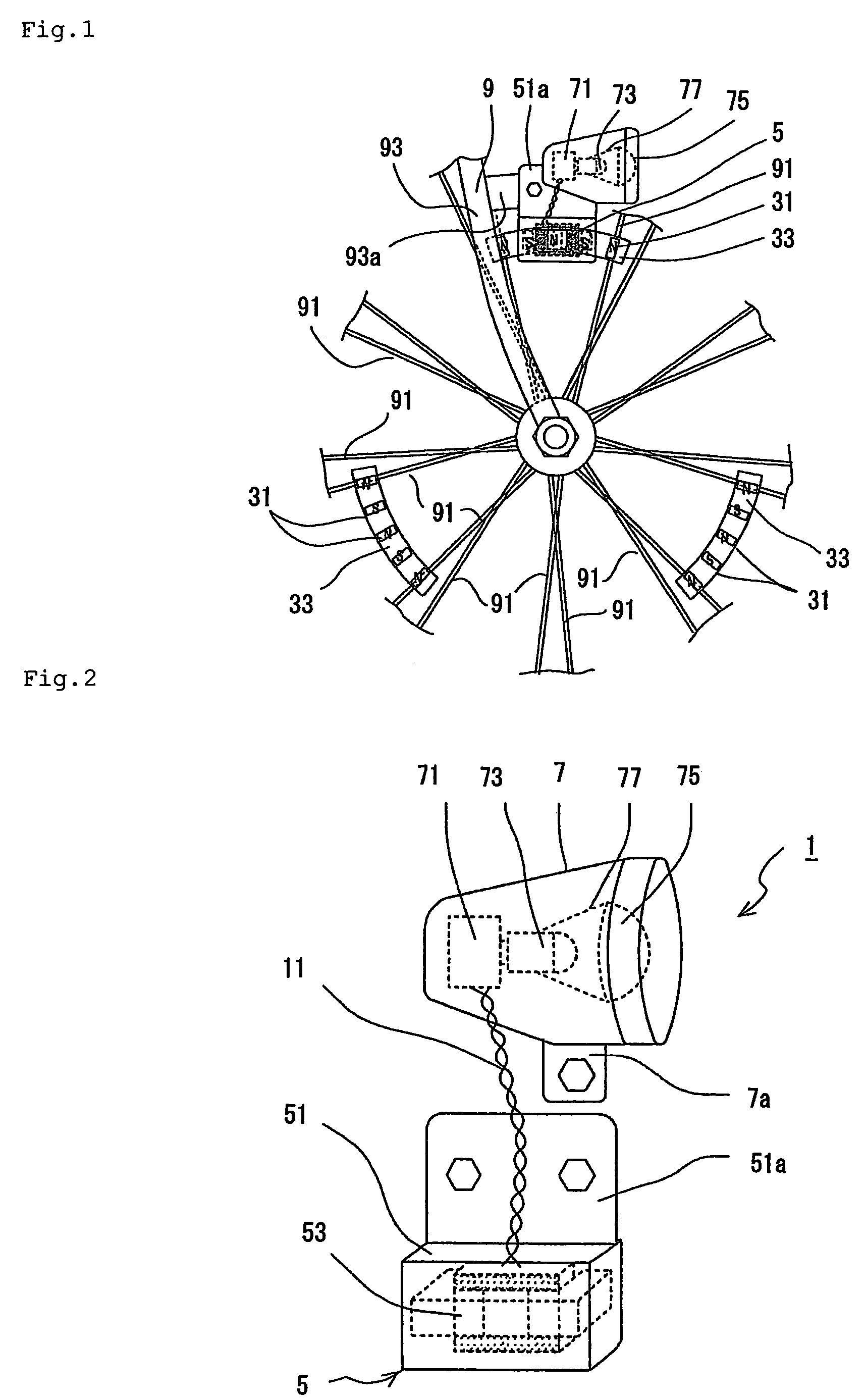 Generator powered bicycle headlamp and electrical circuit