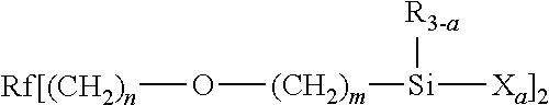 Fluorine-based surface treating agent for vapor deposition and article finished with the surface treating agent by vapor deposition