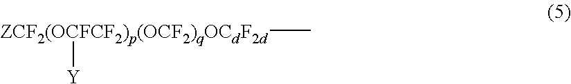 Fluorine-based surface treating agent for vapor deposition and article finished with the surface treating agent by vapor deposition