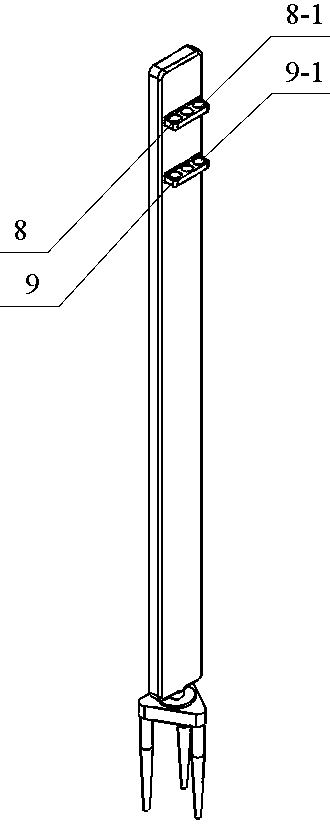 Marking device for rice precise quantitative cultivation and rice precise quantitative cultivation method adopting the marking device