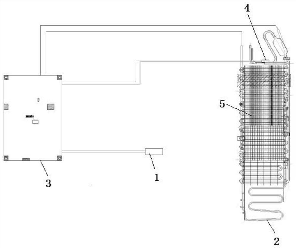 Method and device for defrosting a refrigerator