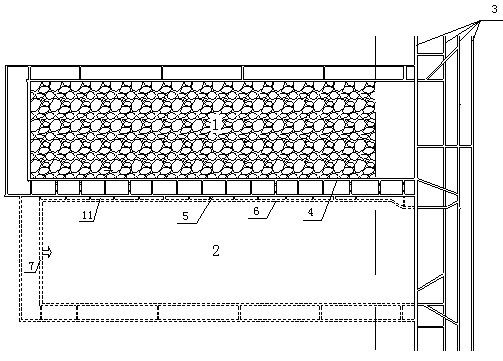 Arrangement method of high gas coal seam extraction working face roadway