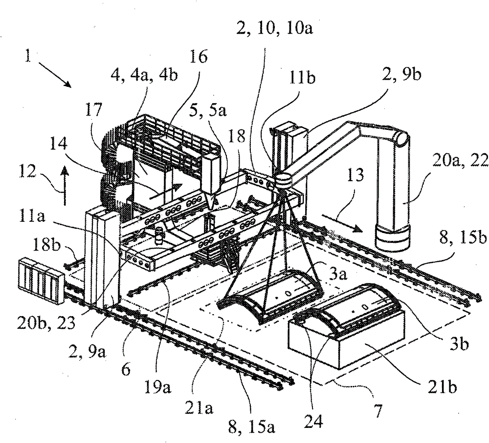 Machining equipment for structural components of aircraft