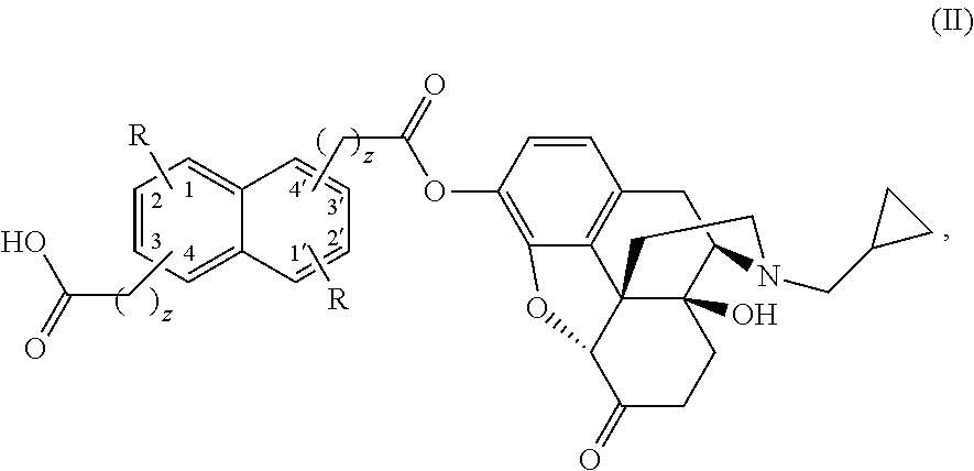 Novel naphthylenyl compounds for long-acting injectable compositions and related methods