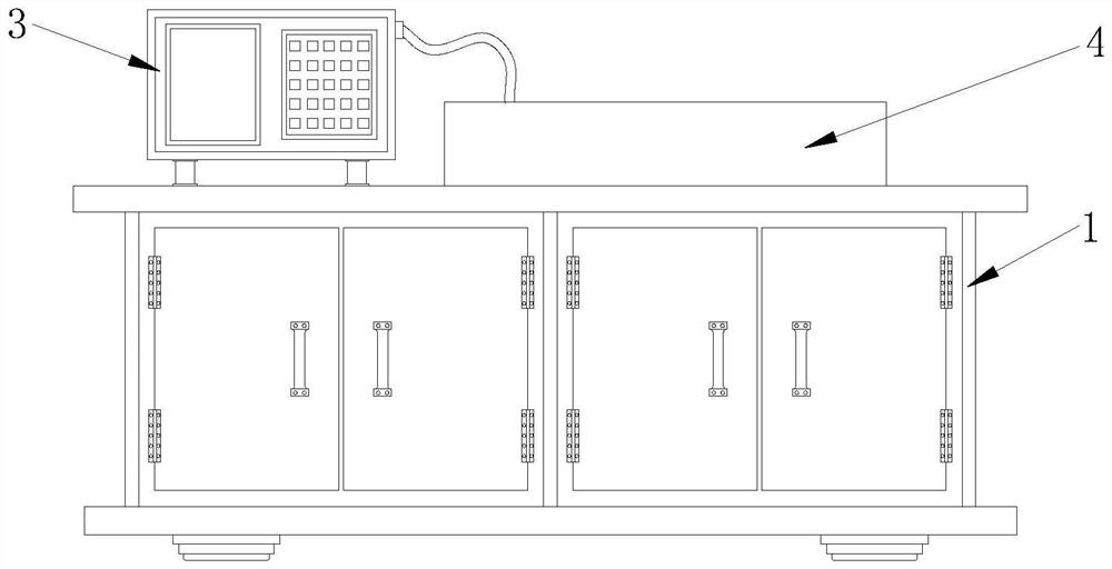 Anti-slip coefficient detector and working method thereof