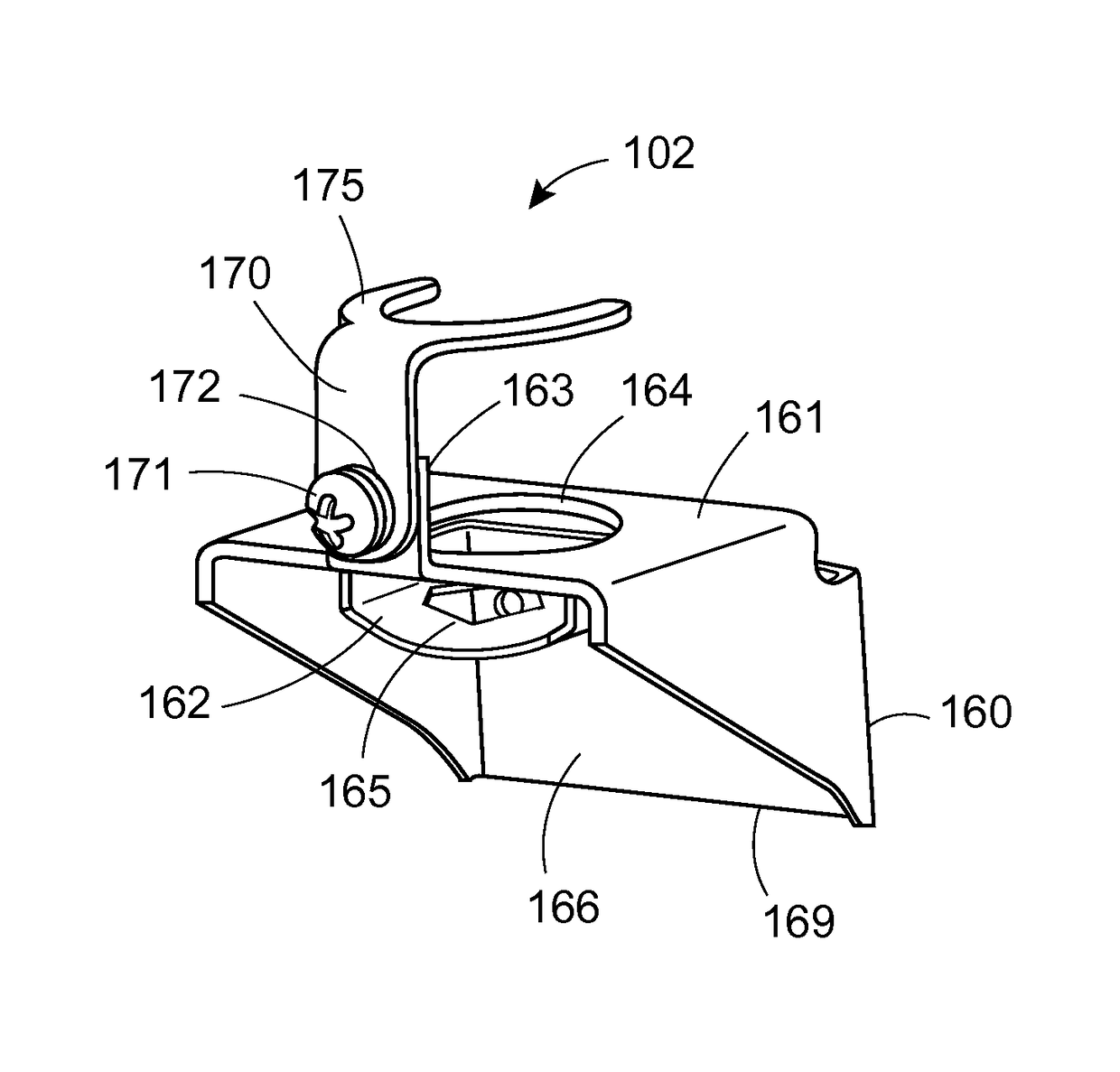 Sprinkler fitting bracket