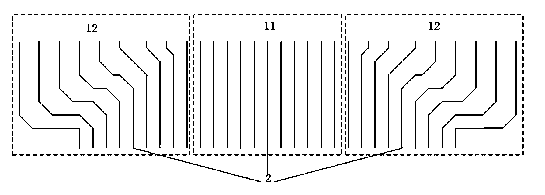 Display device for eliminating display frame