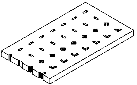 Novel compound building template and manufacturing method thereof