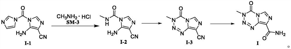 Temozolomide intermediate compound