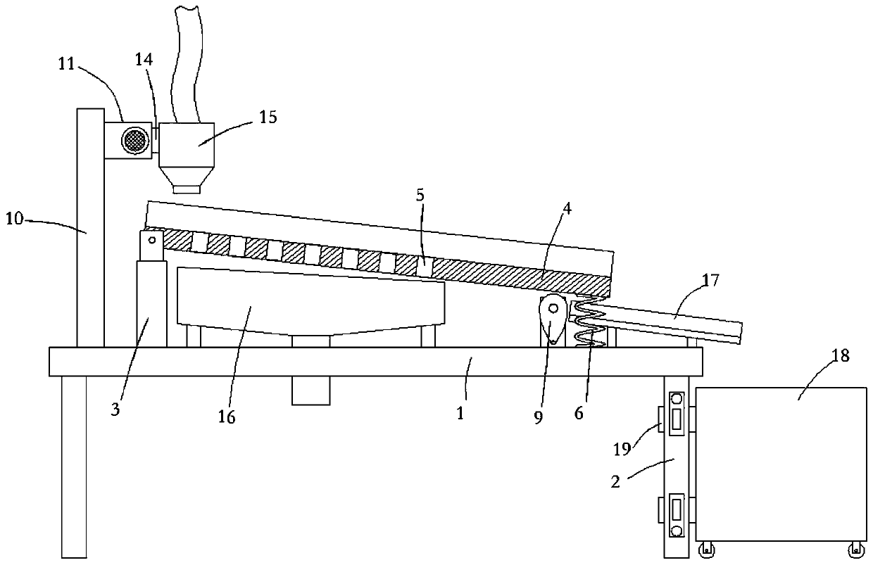 Separation equipment for iron trioxide pigment preparation