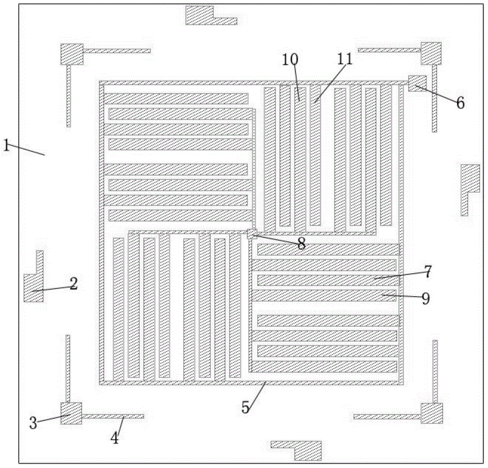 Fringe effect based capacitance type micro inertial sensor with self-calibrating