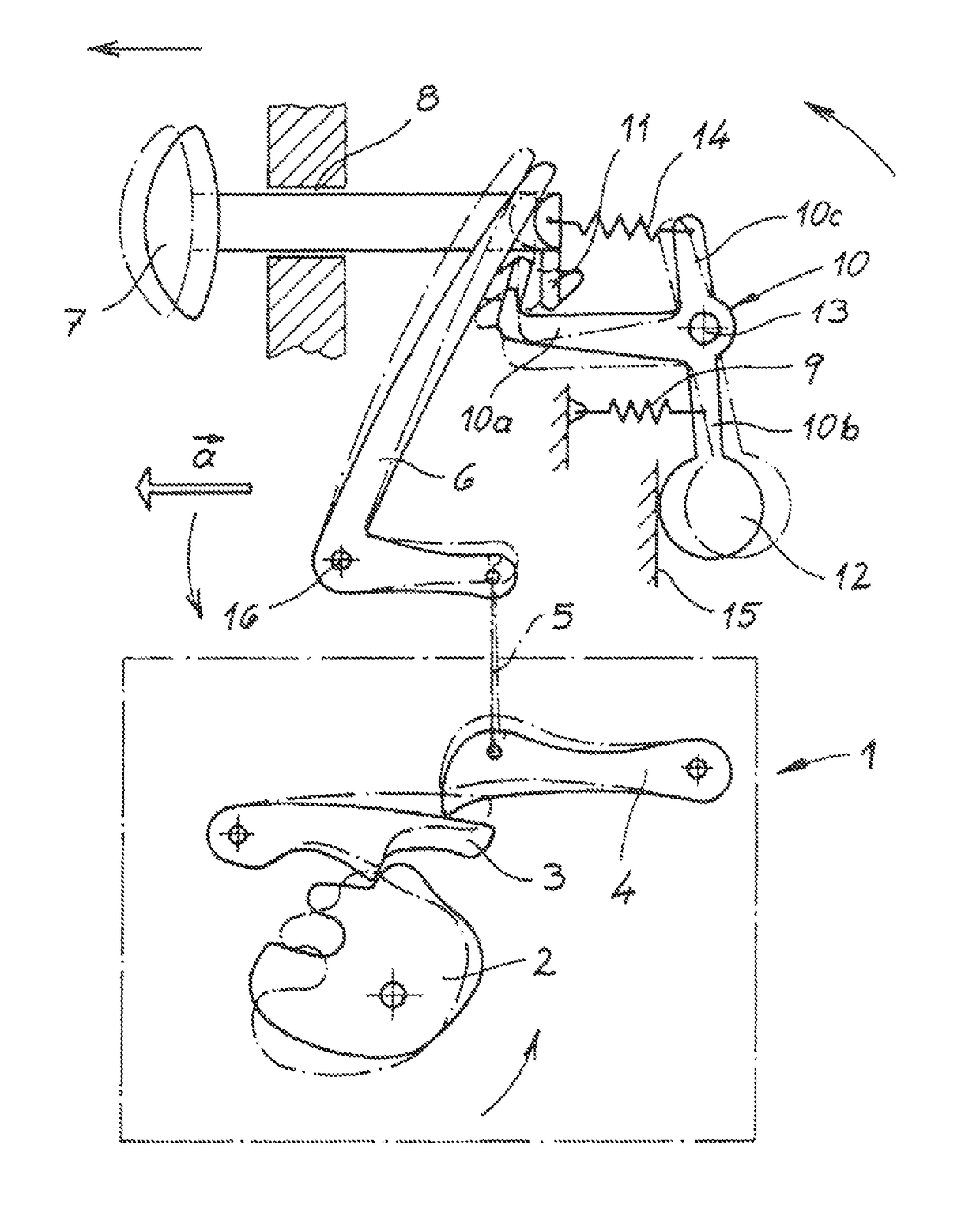 Actuation device for a motor vehicle door lock