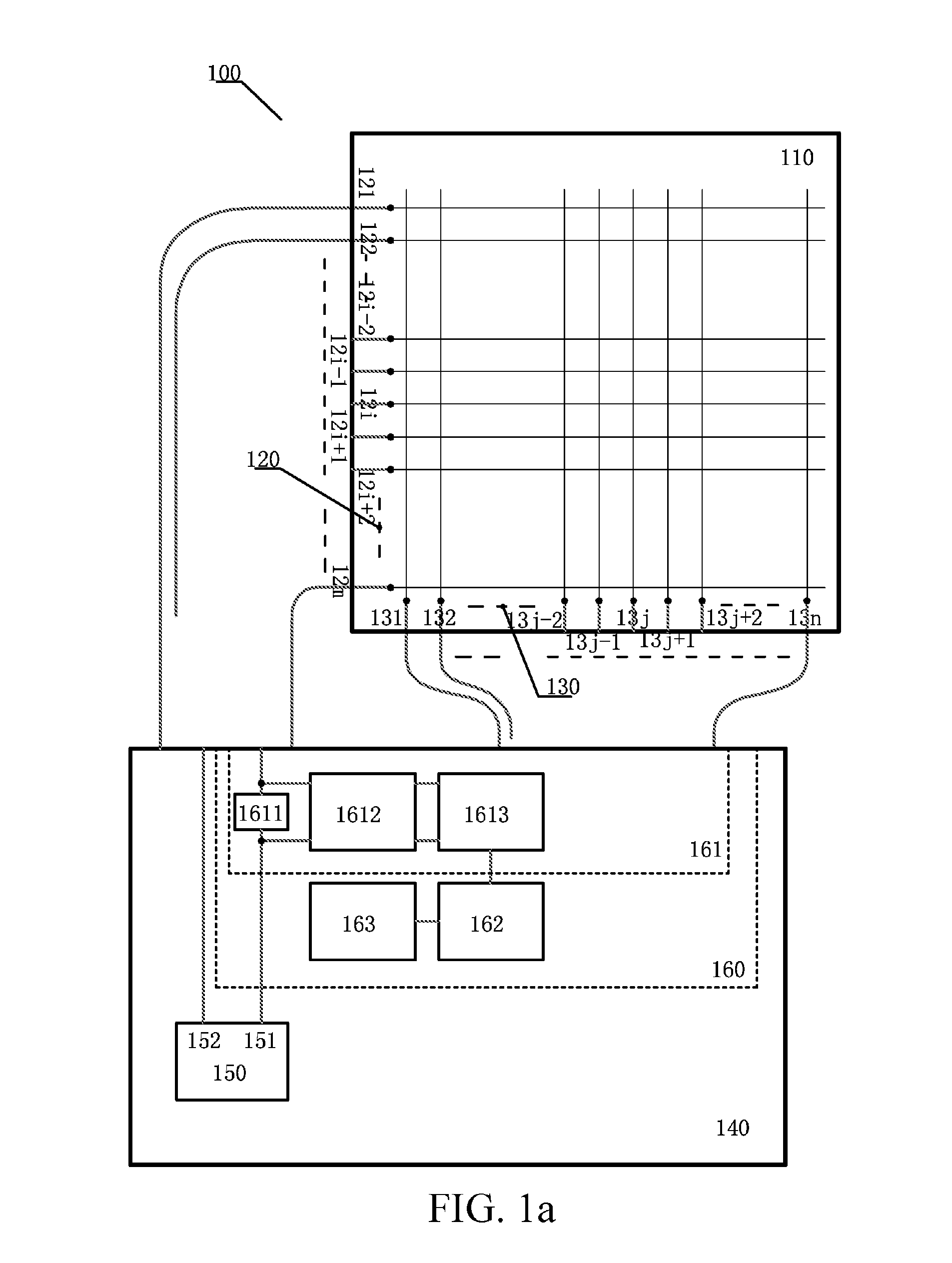 Capacitive touch screen