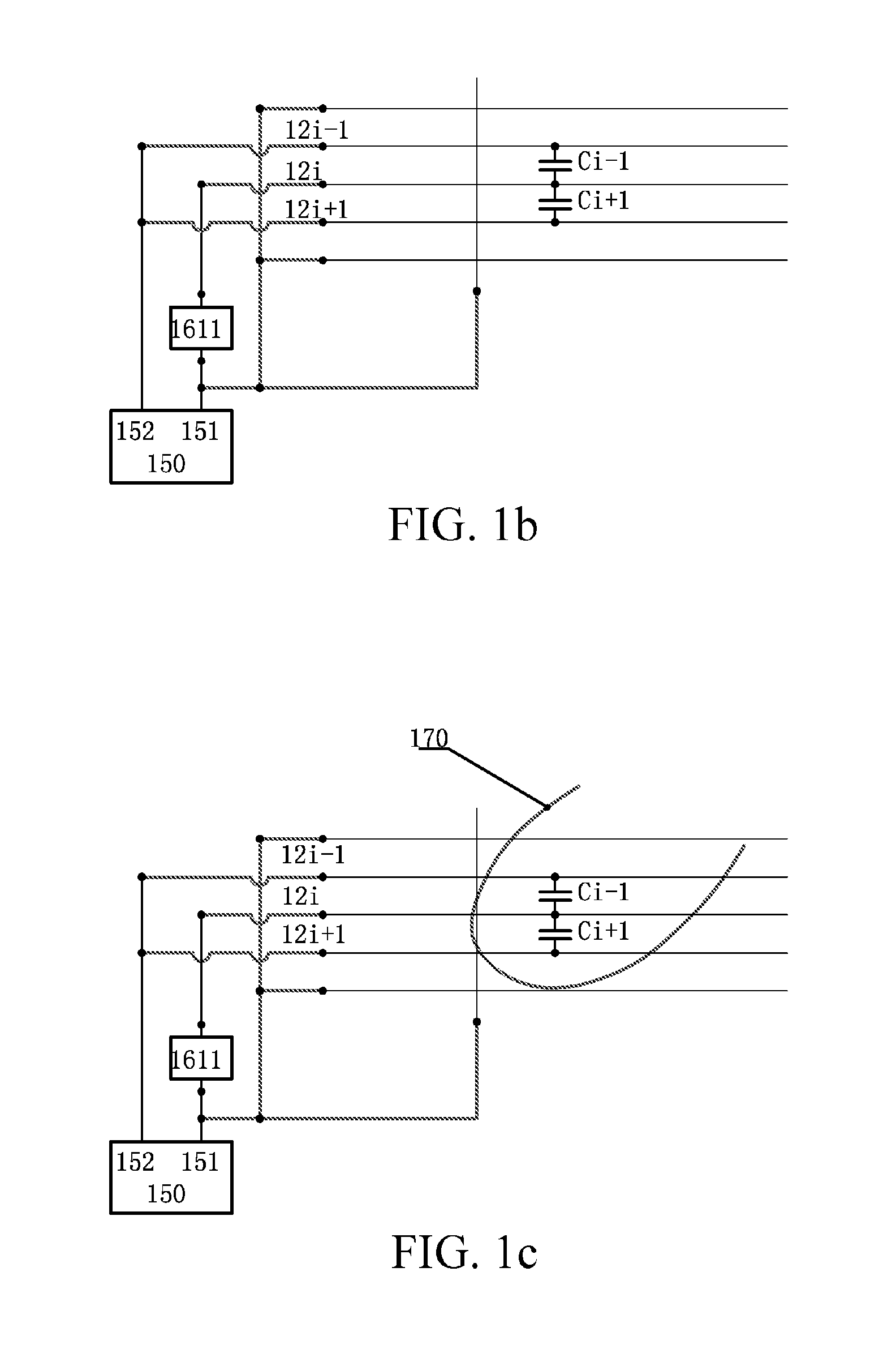 Capacitive touch screen