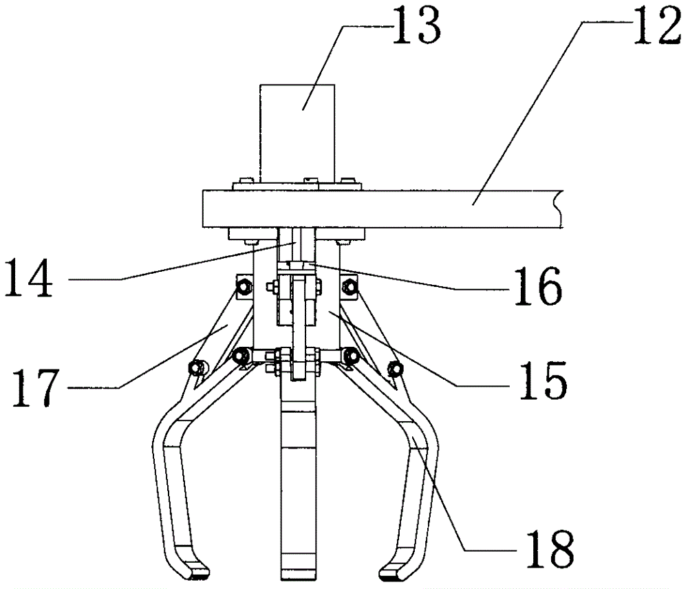 Electric object grabbing manipulator