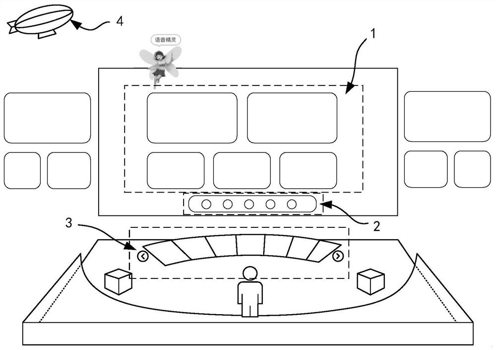 Virtual reality equipment and picture display method