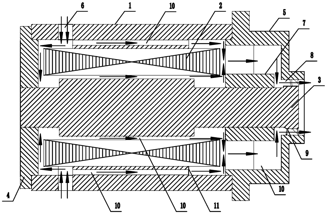 Ventilated electric motor