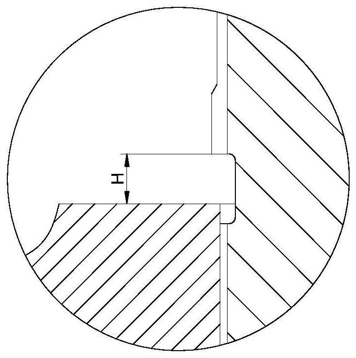 A gear groove width detection device