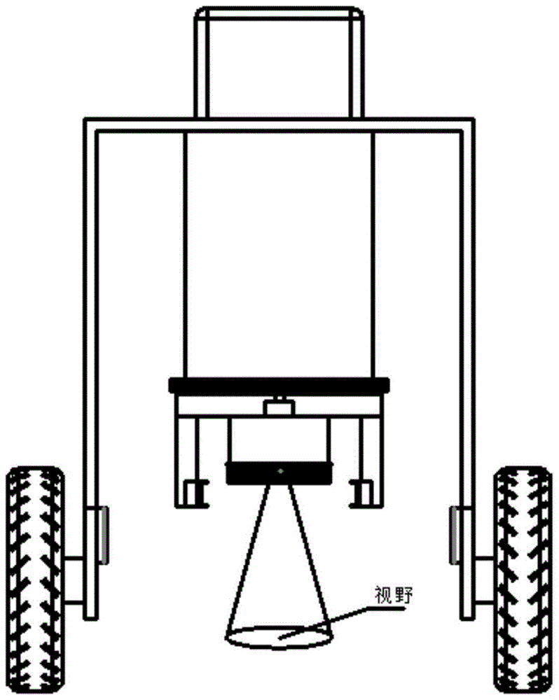 Underwater aerator cleaning vehicle based on visual sensor