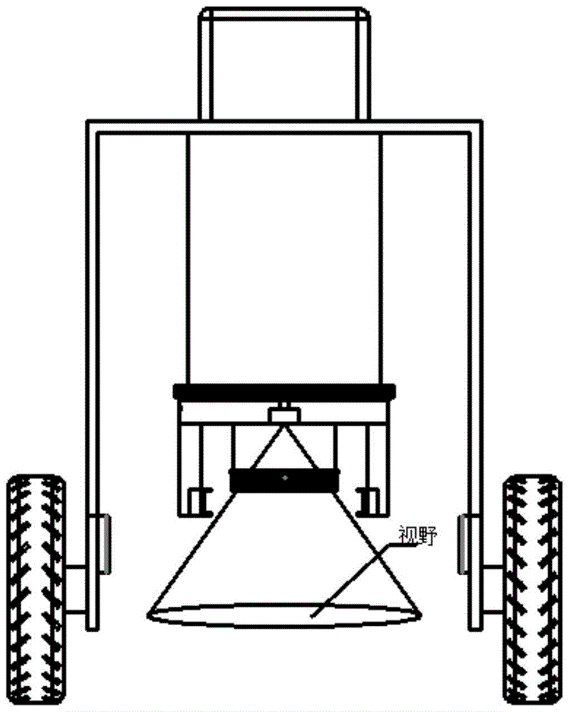 Underwater aerator cleaning vehicle based on visual sensor