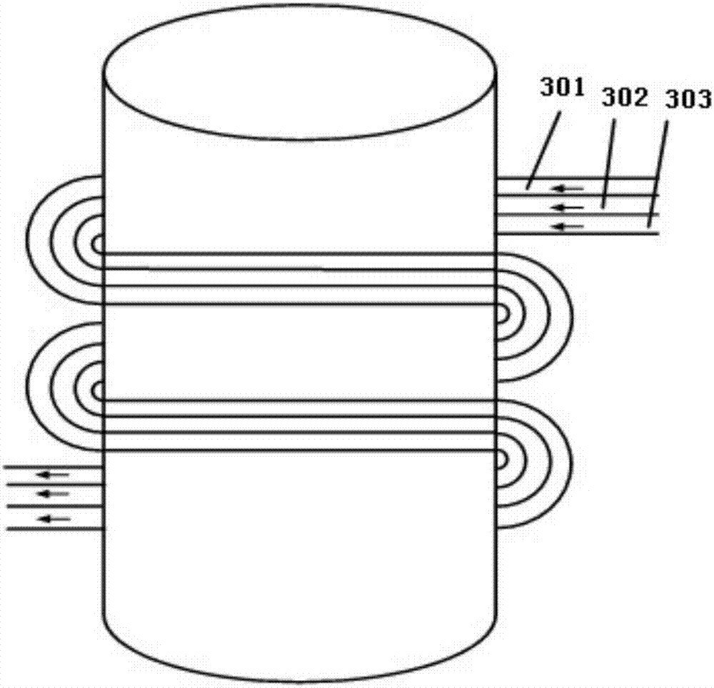 Zero-sequence harmonic suppression device for distribution network neutral line with changed iron core structure