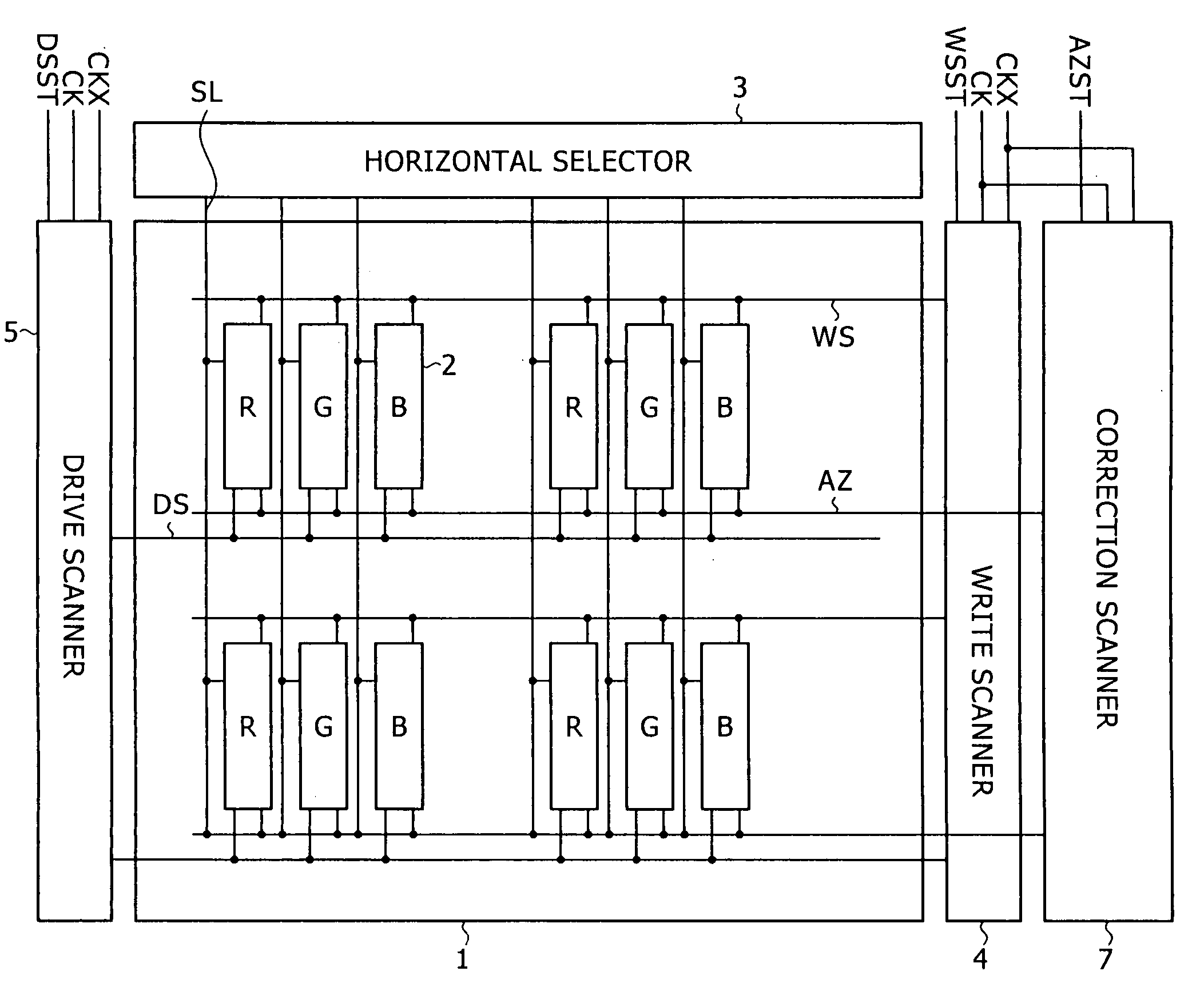 Pixel circuit, display and driving method thereof