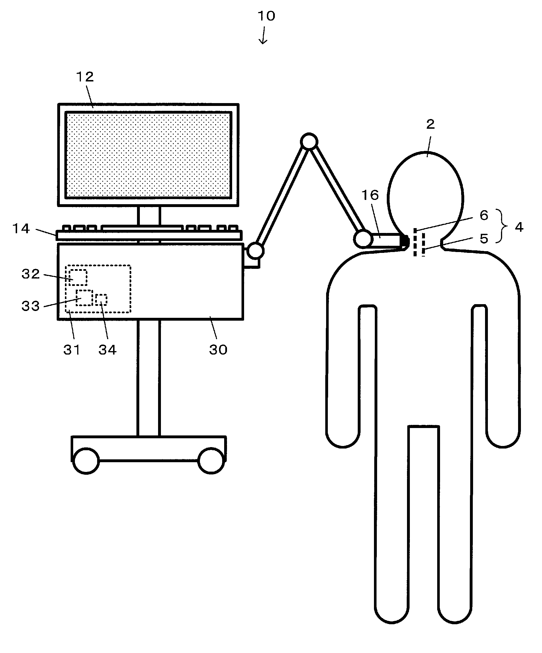 Ultrasonic measurement apparatus and ultrasonic measurement method