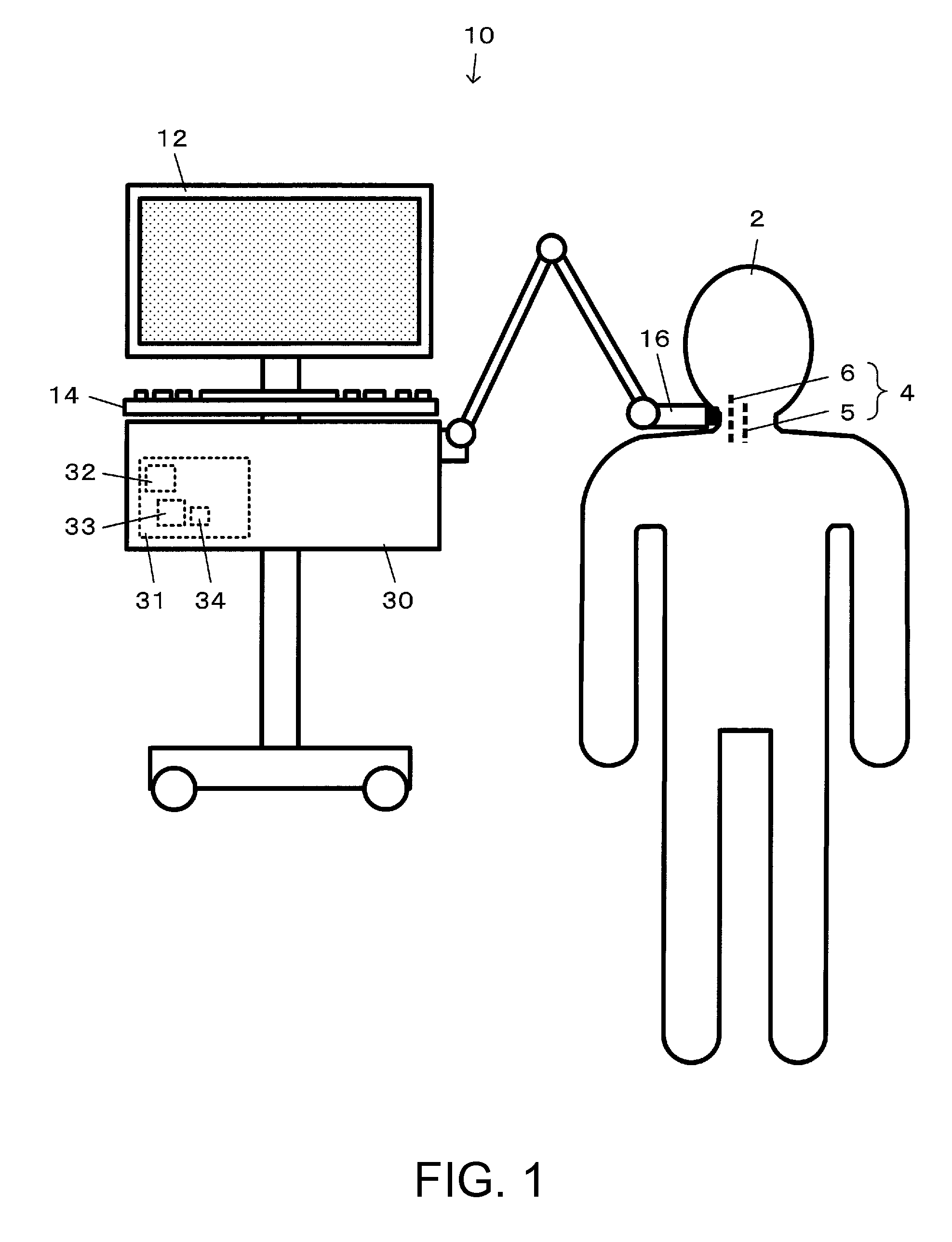 Ultrasonic measurement apparatus and ultrasonic measurement method