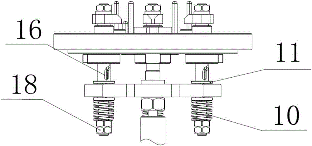 Spiral steering clamp for numerical control machine tool