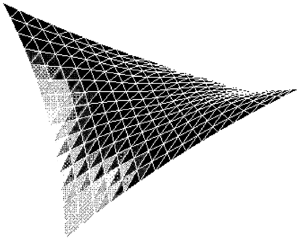 A wind-resistant design method for cable-membrane structures based on strong coupling integral technology