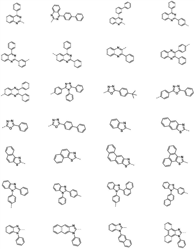 Compound containing polyheterocycles and application