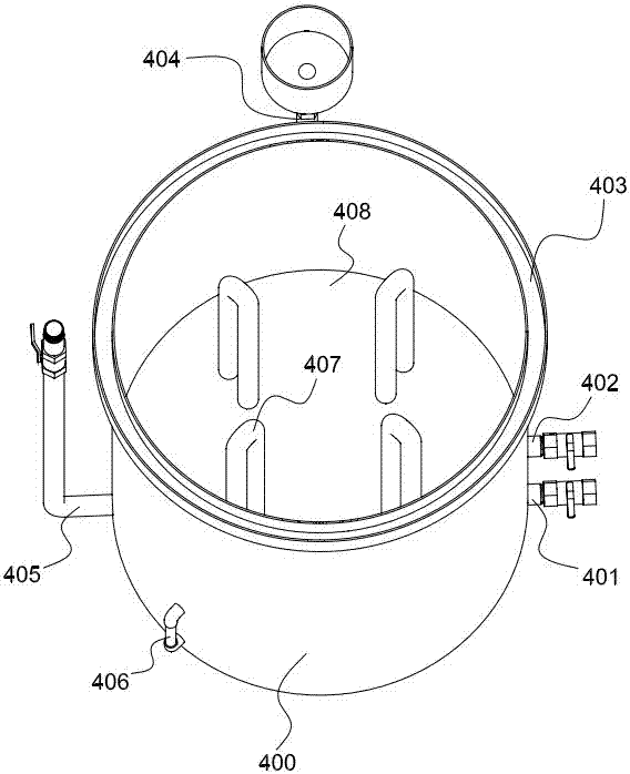 Liquor steaming equipment