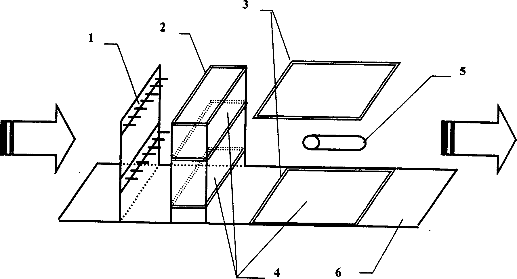 Automatic sterilizing unit for out/return air in central air conditioner