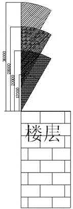 Multi-working-condition auxiliary boom structure and crane using same