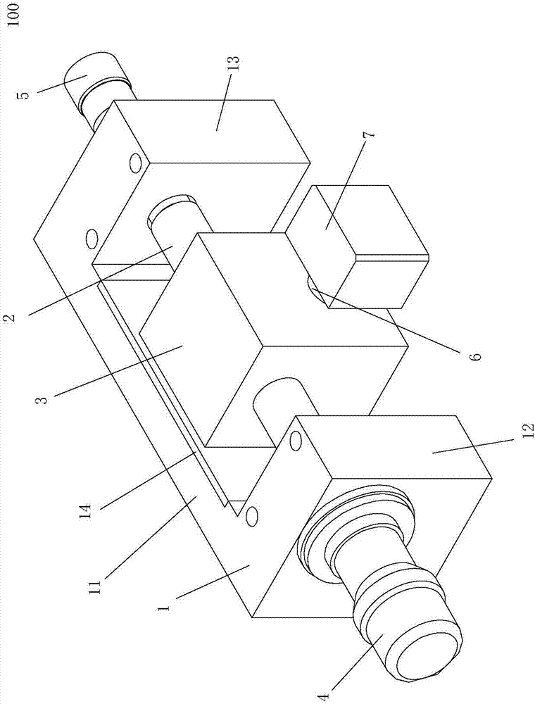 Cross-rolling feed angle adjustment device