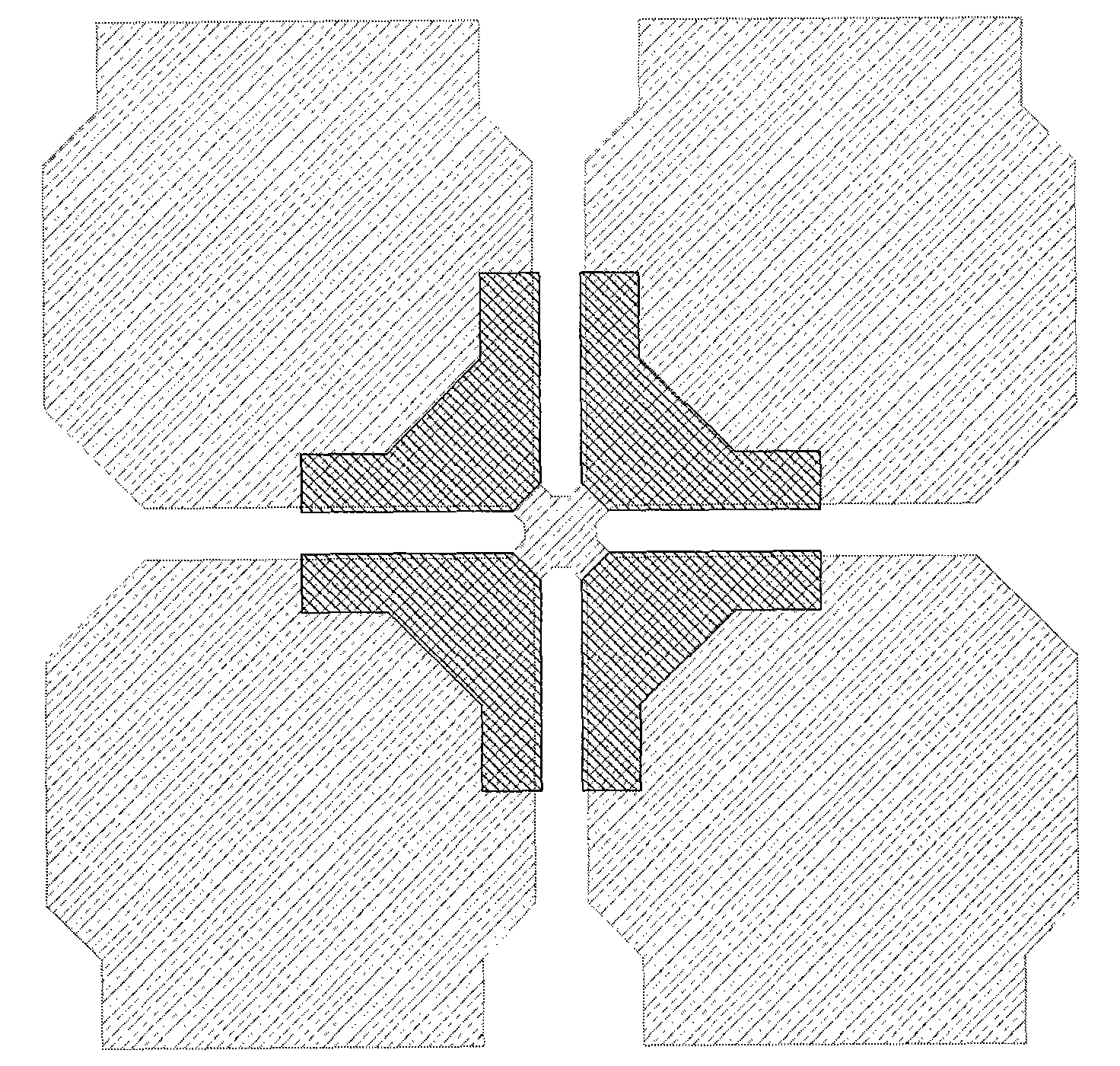 Optical adjacent correction method suitable for pixel array of image sensor