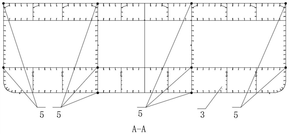 Folding process for ship bow and stern block construction