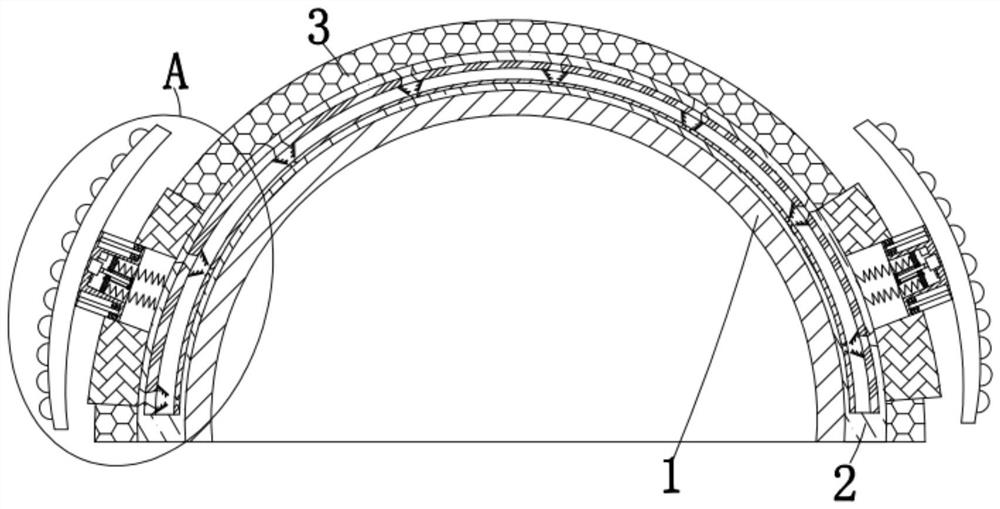 Immersion type holographic dome screen of acousto-optic-electric interaction linkage device