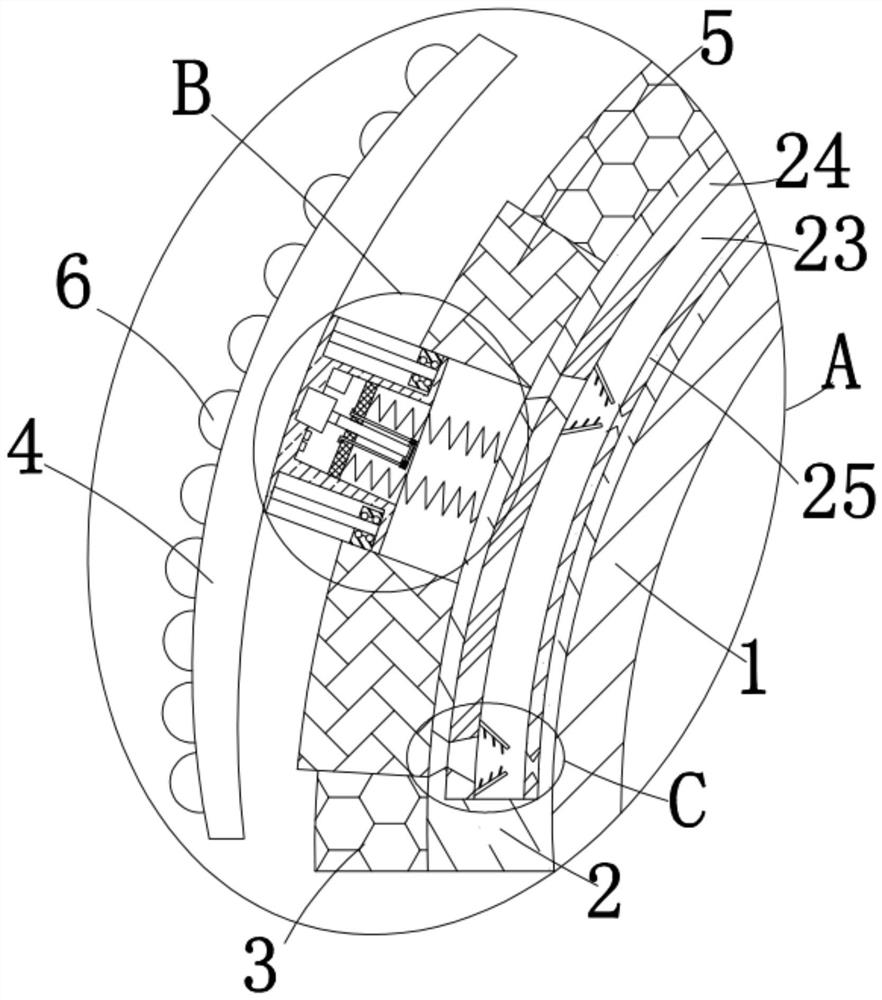 Immersion type holographic dome screen of acousto-optic-electric interaction linkage device