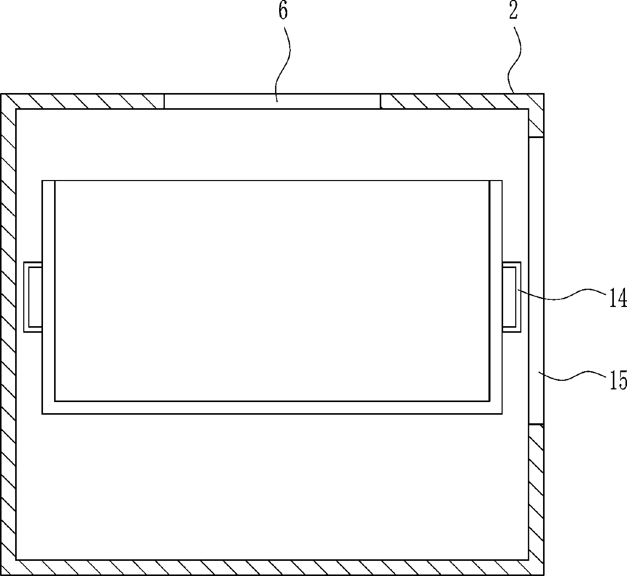 A sorting and screening device for rare earth oxides