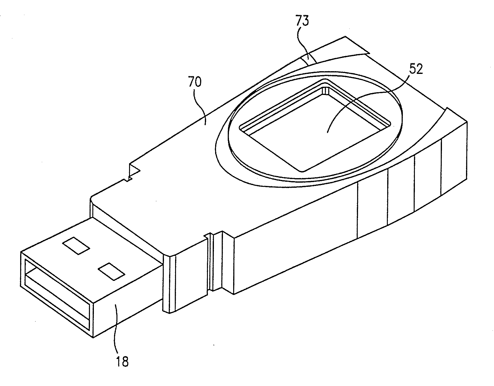 Portable device having biometrics-based authentication capabilities