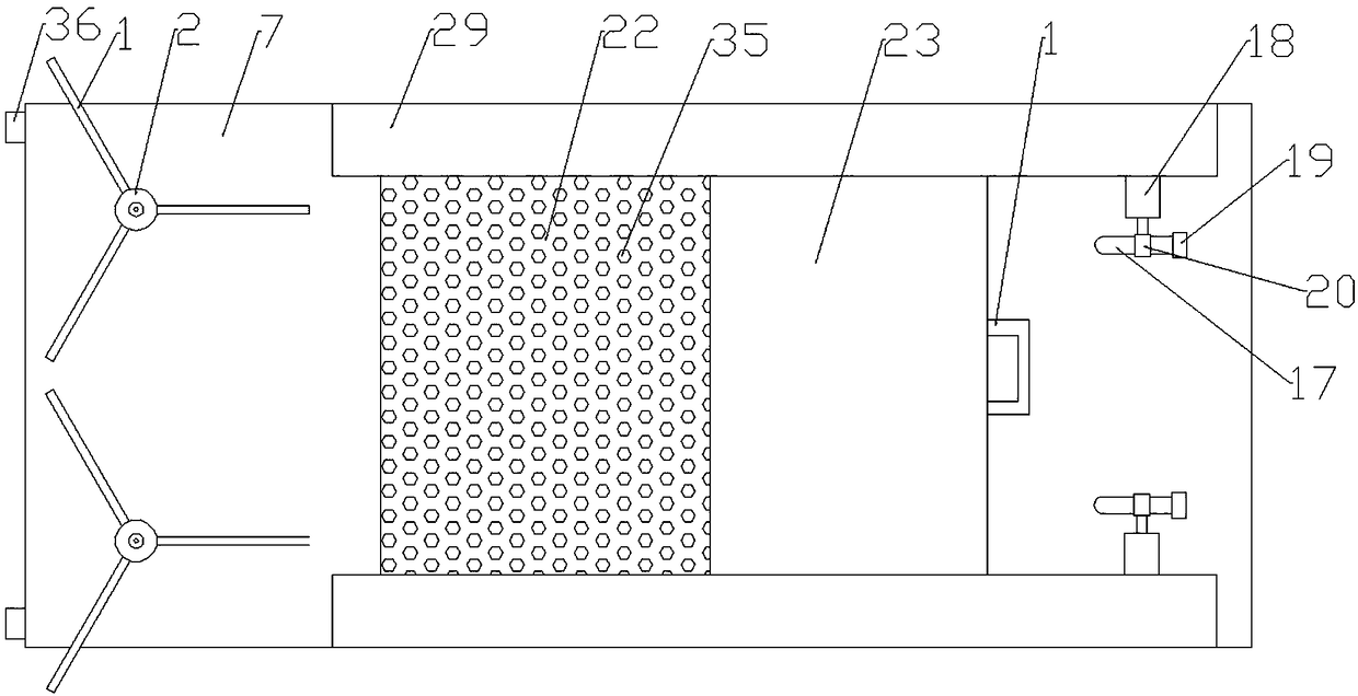 Water surface floating pollutant clearing device and method