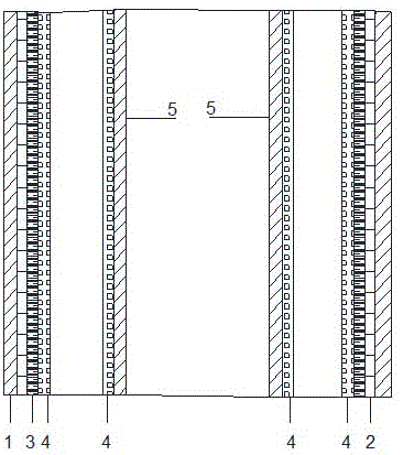 Organic matter high-voltage electric field double-pole catalytic degradation device for air purifier