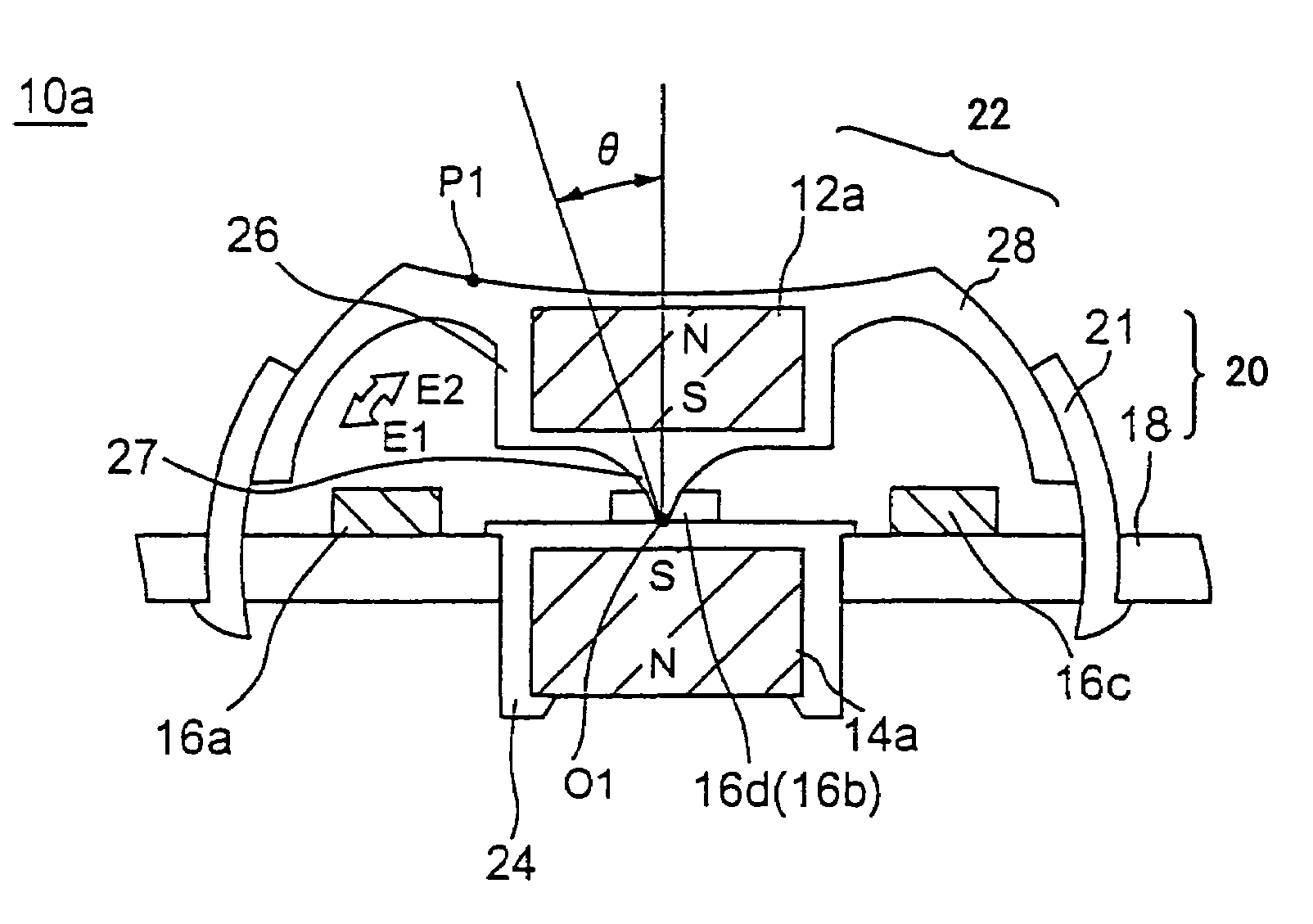 Coordinates input apparatus