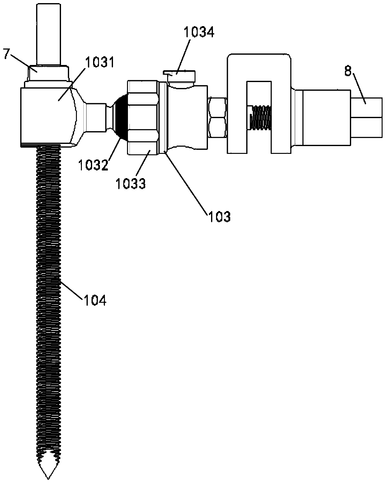 Minimally-invasive four-limb fracture three-dimensional traction restoring and fixing device